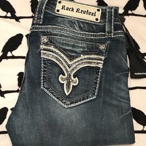 NWT Rock Revival boot cut Platov jeans Sz 29L
